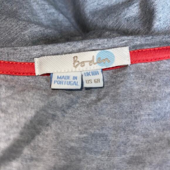 Boden T Shirt Dress Coralie Colorblock Jersey Tee - Picture 6 of 9